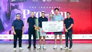 The Indonesia Pro-Am 2026 Berakhir, Duet Parathakorn Suyasri - Luke Evan Moore Juarai Nomor Beregu