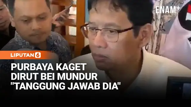 Momen Purbaya Kaget Ditanya Soal Dirut BEI Mundur: Kemarin, Tanggung Jawab Dia!