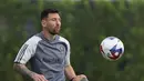 Pertandingan Leagues Cup melawan klub Meksiko, Cruz Azul akan menjadi debut perdana bagi Lionel Messi dan Sergio Busquets bersama The Herons. (AP Photo/Lynne Sladky)