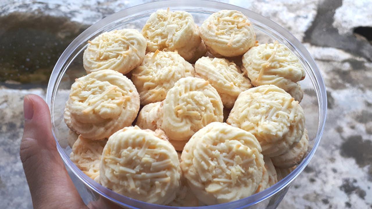 ilustrasi resep kue kering sagu keju/cookpad