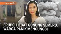 Gunung Semeru Kembali Erupsi | Banjir di Cirebon Rendam Ratusan Rumah