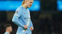 Striker Manchester City, Erling Haaland. (AP Photo/Ian Hodgson)