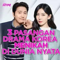 Siapa saja pasangan drama Korea yang berujung mengikat janji di pelaminan? Yuk, simak video di atas!
