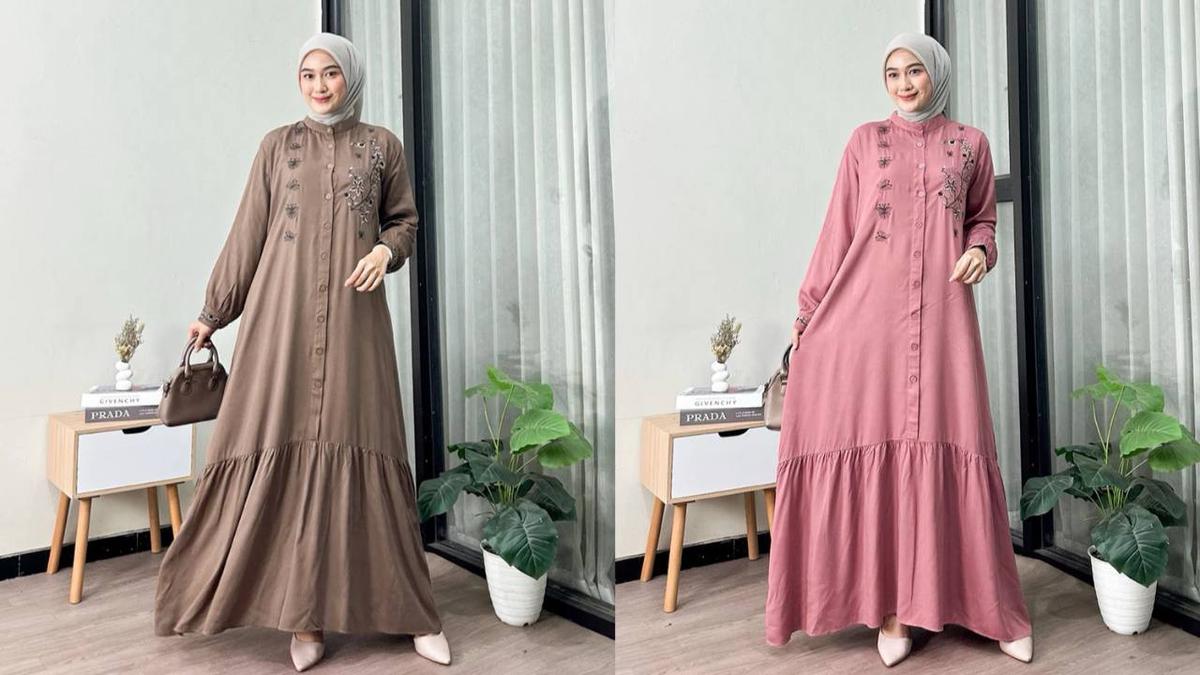 Inspirasi Gamis Wanita Terbaru untuk Ramadan, Simpel tapi Tetap Elegan