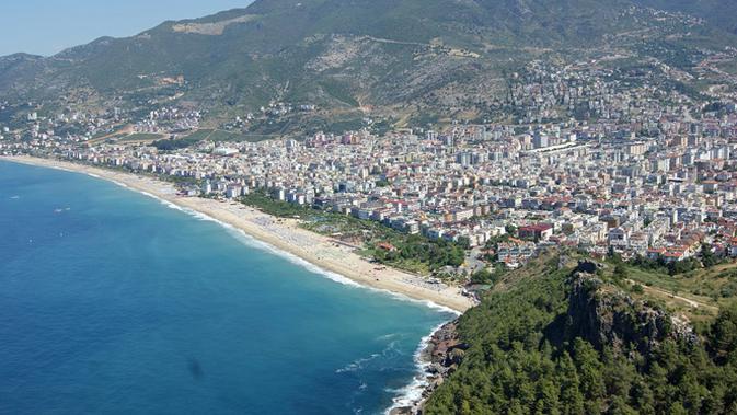 alanya kota pantai di turki yang