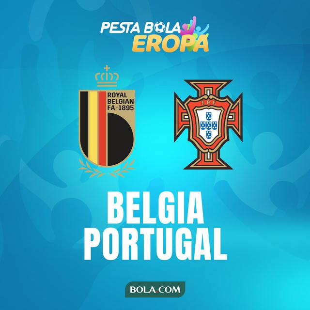 Piala Eropa - Euro 2020 Belgia Vs Portugal