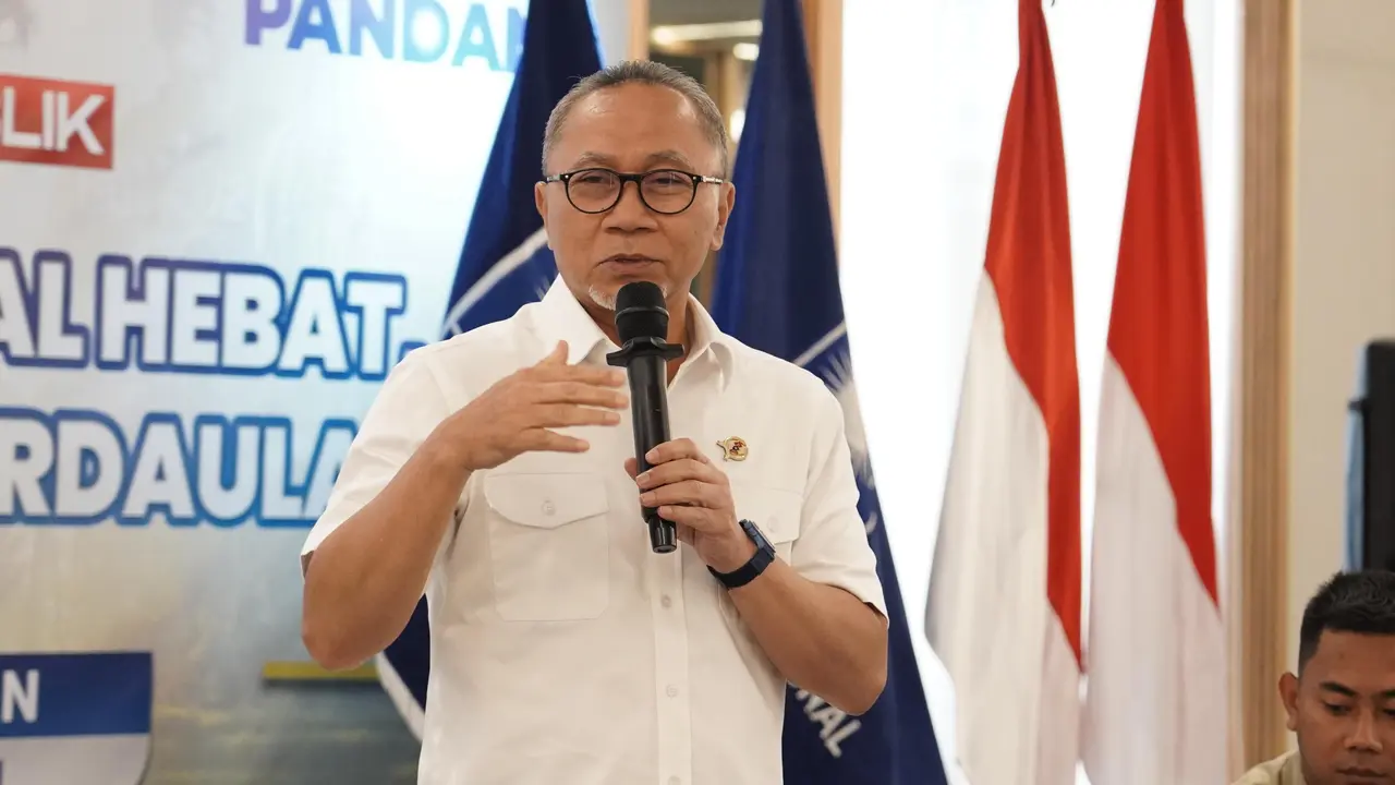 Ketua Umum PAN sekaligus Menteri Koordinator Bidang Pangan Zulkifli Hasan (Zulhas)
