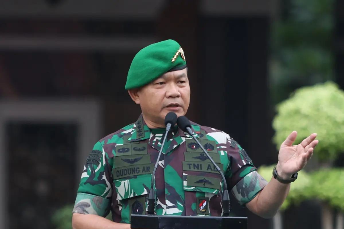Kepala Staf Angkatan Darat (KSAD) Jenderal TNI Dudung Abdurachman