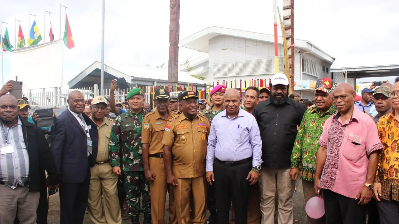 Hampir 3 Tahun Ditutup karena Pandemi, Pos Lintas Batas Negara Skouw RI-Papua Nugini Kembali Dibuka