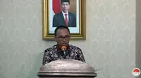 Kepala PPATK Ivan Yustiavandana, dalam PPATK 3rd Legal Forum "Mewujudkan Green Economy Berintegritas Melalui Upaya Disrupsi Pencucian Uang pada Pajak Karbon", Kamis (31/3/2022).