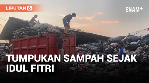 VIDEO: Viral! Tumpukan Sampah Menggunung di Joglo Jakarta Barat