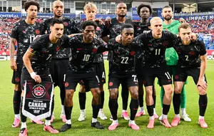 Timnas Kanada. (AFP/Minas Panagiotakis)