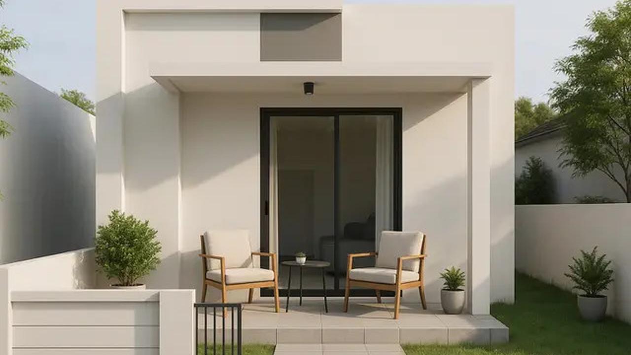 7 Gambar Rumah Tipe 21 dengan Teras Mini