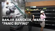 Banjir Bangkok, Warga "Panic Buying"