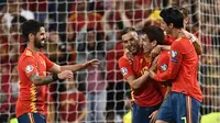 Luis Enrique belum bisa memimpin Timnas Spanyol karena masalah keluarga (OSCAR DEL POZO / AFP)
