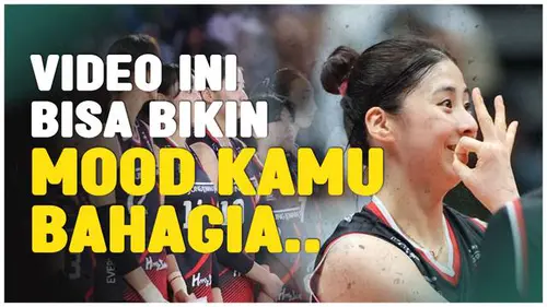 VIDEO: Aksi-Aksi Menggemaskan Park Hye-min Saat Bela Red Sparks Kontra Indonesia All Stars