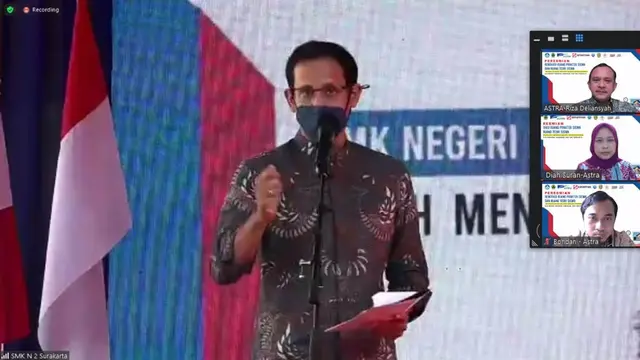 Menteri Nadiem Makarim