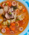 Resep Praktis Sup Merah ala Surabaya. (Dok: Cookpad @tiebramasto)
