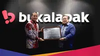 Pencatatan saham PT Bukalapak.com Tbk (buka) pada Jumat, 6 Agustus 2021 (Dok: BEI)
