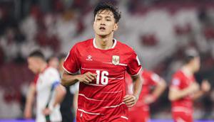 Dony Tri Pamungkas beraksi saat Timnas melawan Bulgaria di final FIFA Series 2026 di SUGBK, Jakarta, Senin (30-3-2026). (Bola.com/Abdul Aziz)