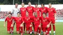 Portugal's national soccer team is pictured before the friendly football match against Georgia in Viseu, northern Portugal, on May 31, 2008. AFP PHOTO / FRANCISCO LEONG