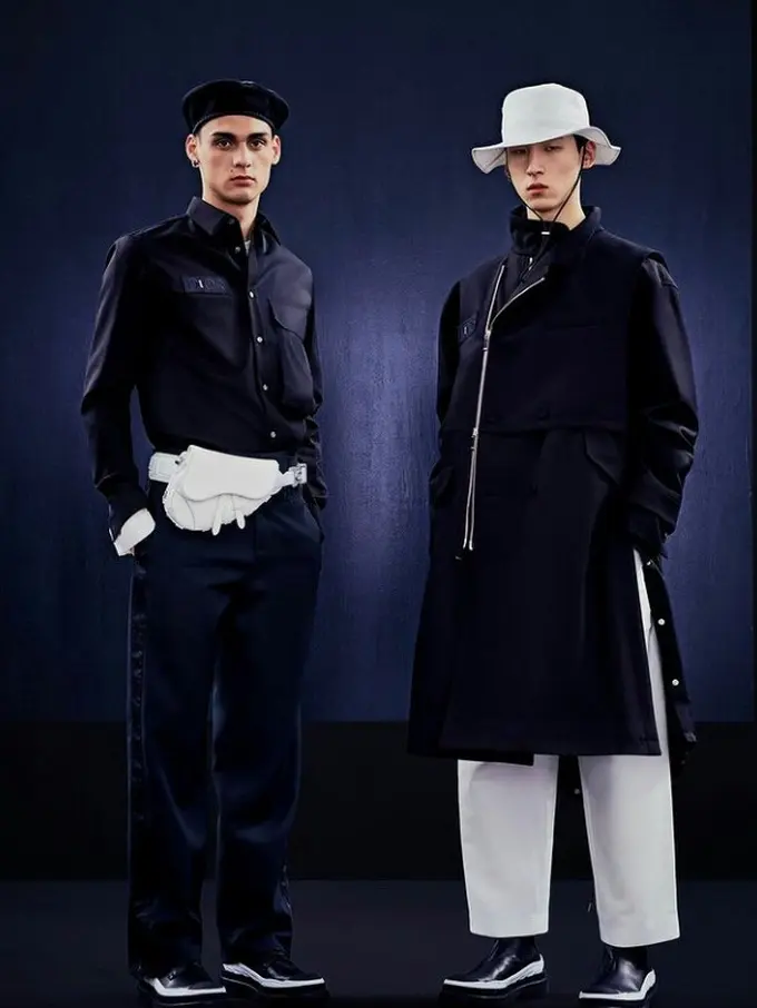 Dior x Sacai, Luncurkan Koleksi Terbaru Bertema Monokrom