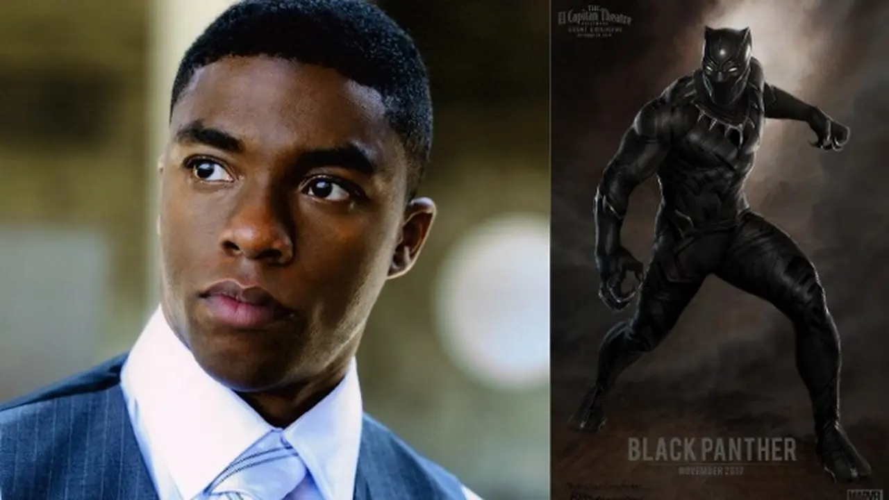 Gabung Film Marvel, Chadwick Boseman Disambut Robert Downey Jr