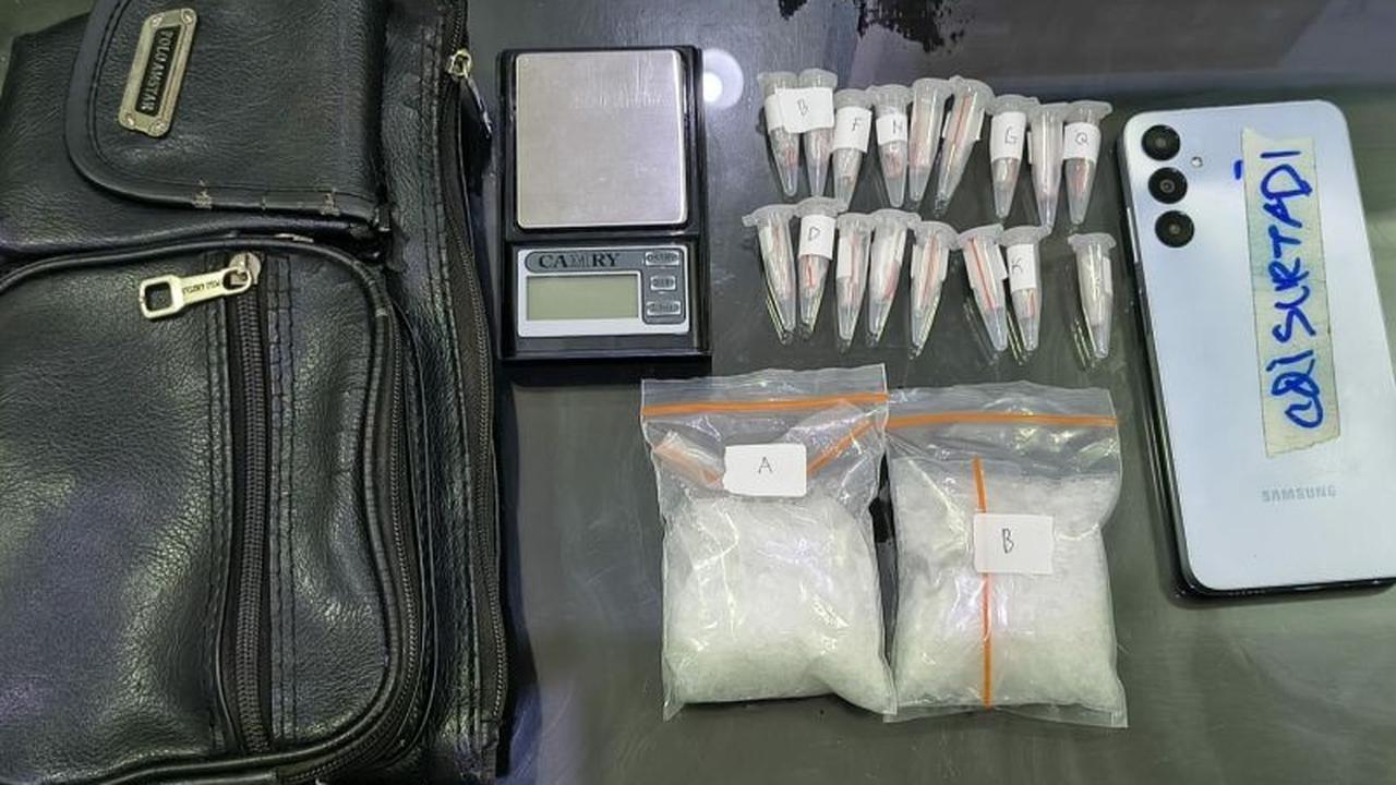 Polres Karawang Gagalkan Peredaran Sabu 120 Gram di Banyusari, Satu Pelaku Ditangkap