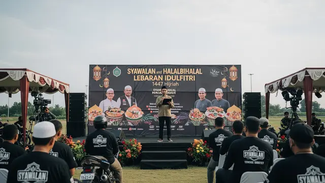 MC Acara Syawalan Lebaran Idulfitri 1447 Hijriah di Komunitas Motor