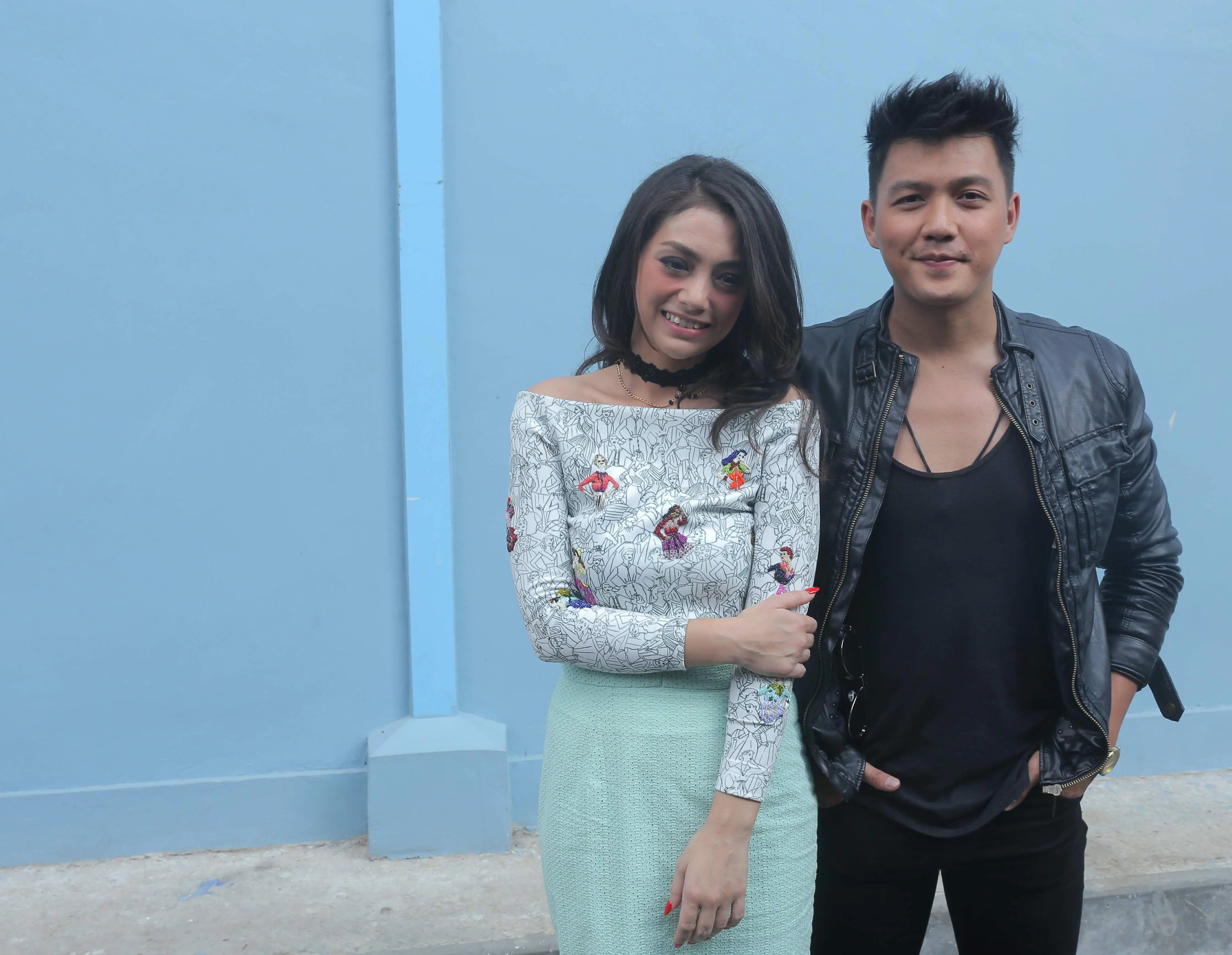 Dirly Idol dan Celine Evangelista. (Andy Masela/DOC: Bintang.com)