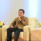 Sekretaris Jenderal MPR Ma'ruf Cahyono saat menjadi pembicara dalam talkshow Ukir Jejak Integritasmu, Wujudkan Budaya Konstitusi dan Antikorupsi di Yogyakarta.