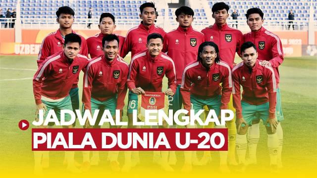 Berita Motion grafis jadwal lengkap Piala Dunia U-20 2023, Stadion Utama Gelora Bung Karno jadi venue pembuka gelaran turnamen ini.