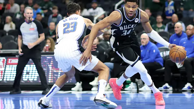 Giannis Antetokounmpo memimpin Bucks mengatasi Magic di NBA Cup 2024