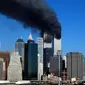 Ilustrasi tragedi teror Serangan 11 September di New York, AS (AFP/Henry Ray Abrams)