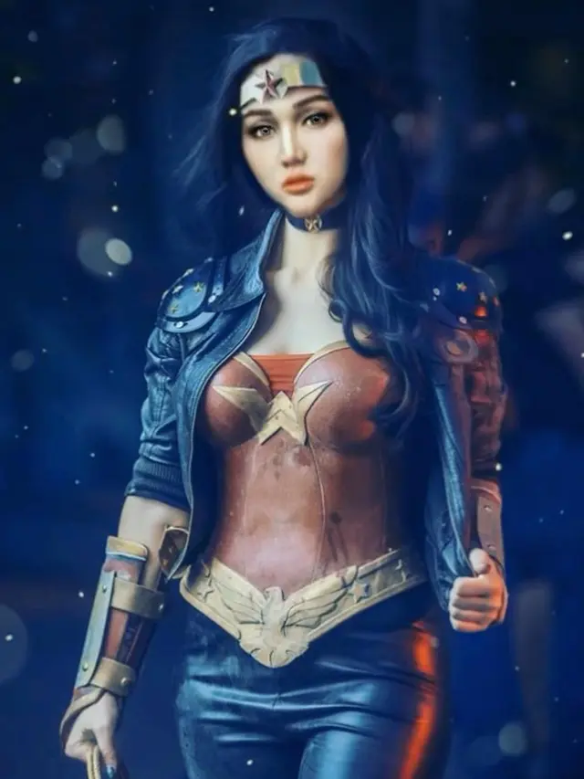 Lucinta Luna jadi Wonder Woman. (Foto: Instagram lucintaluna)