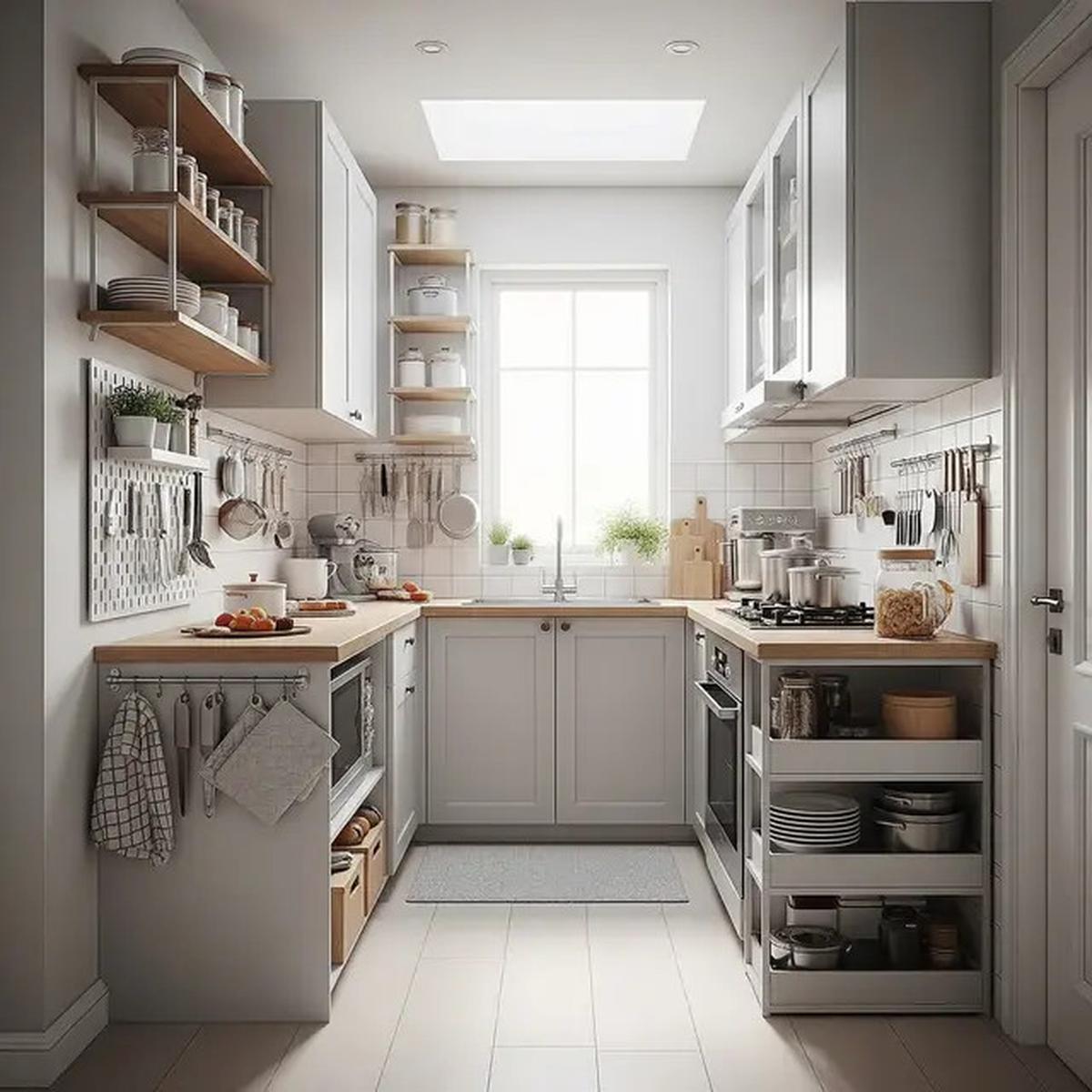 6 Tips Menata Dapur Sempit agar Muat Banyak Peralatan Masak, Memasak Jadi Nyaman