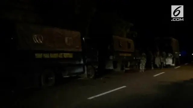 Ratusan personel Kostrad dikirim ke Palu guna mengamankan jalu distribusi bantuan lewat darat menuju Palu
