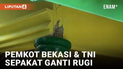 VIDEO: Pemkot Bekasi dan TNI Sepakat Ganti Rugi Rumah Warga Akibat Ledakan Gudang Amunisi