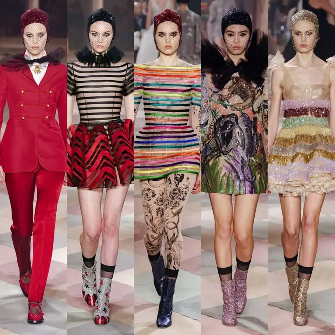 Parade Trend Kecantikan Unik dari Paris Couture Fashion Week