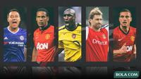 Kolase - 5 Pemain Belakang di Premier League (Bola.com/Adreanus Titus)