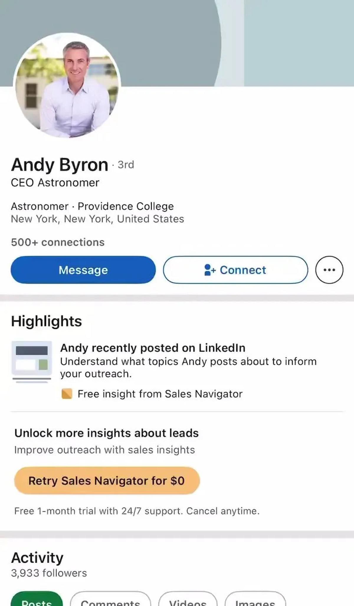 Usai Kedapatan Selingkuh di Konser Coldplay, LinkedIn Andy Byron Diserbu Komentar Netizen