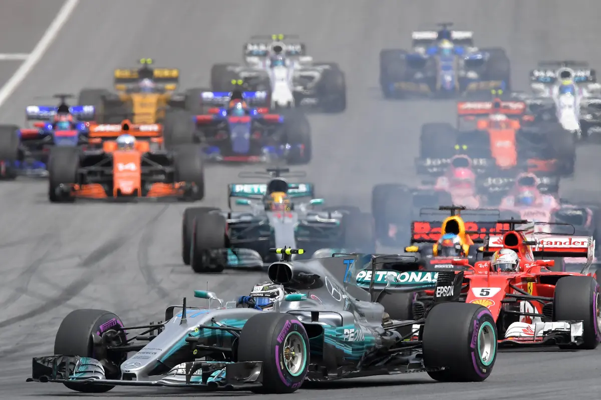 F1 2017, GP Austria, Sebastian Vettel, Valtteri Bottas