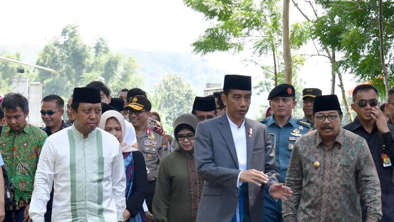 Jokowi Hadiri Haul Majemuk Masyayikh di Situbondo