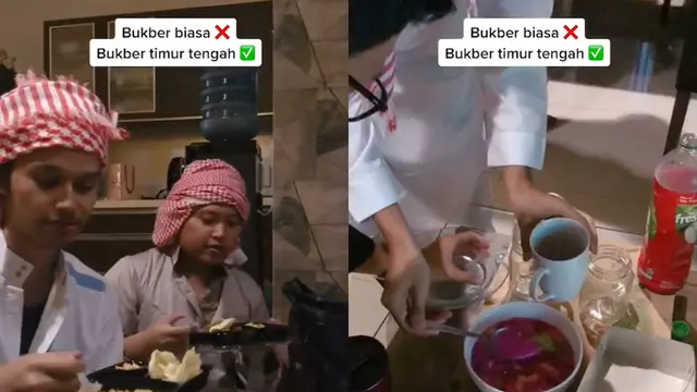 Kekompakkan remaja gelar buka bersama ciptakan nuansa Timur Tengah.