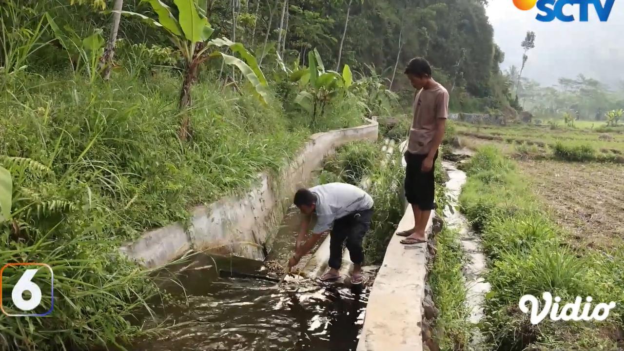 Sungai di Sumber Kapong yang jadi sumber energi listrik