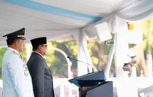 Mendagri Tito Dampingi Presiden Prabowo Lantik 1.204 Pamong Praja Muda IPDN