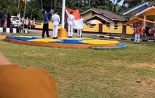 Aksi Heroik Siswa SMA di Gorontalo Panjat Tiang Demi Merah Putih Berkibar