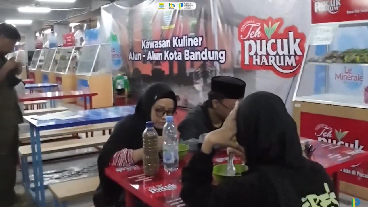 Jadi pusat kuliner baru di tengah Kota Bandung