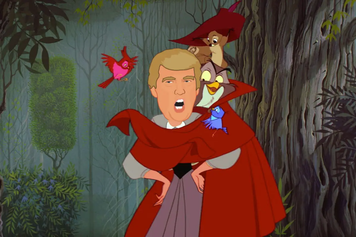 Ketika Donald Trump Berdandan Bak Para Putri Disney