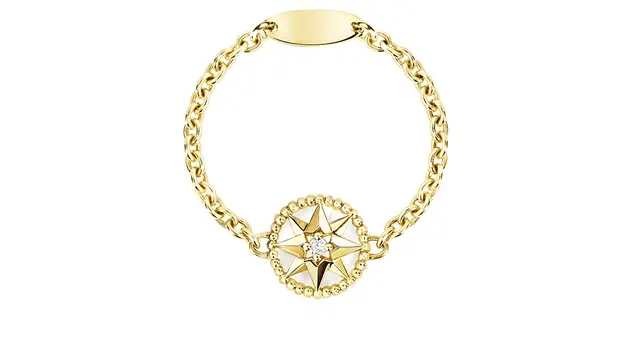 koleksi perhiasan 'Rose des Vents' Dior Joalillerie